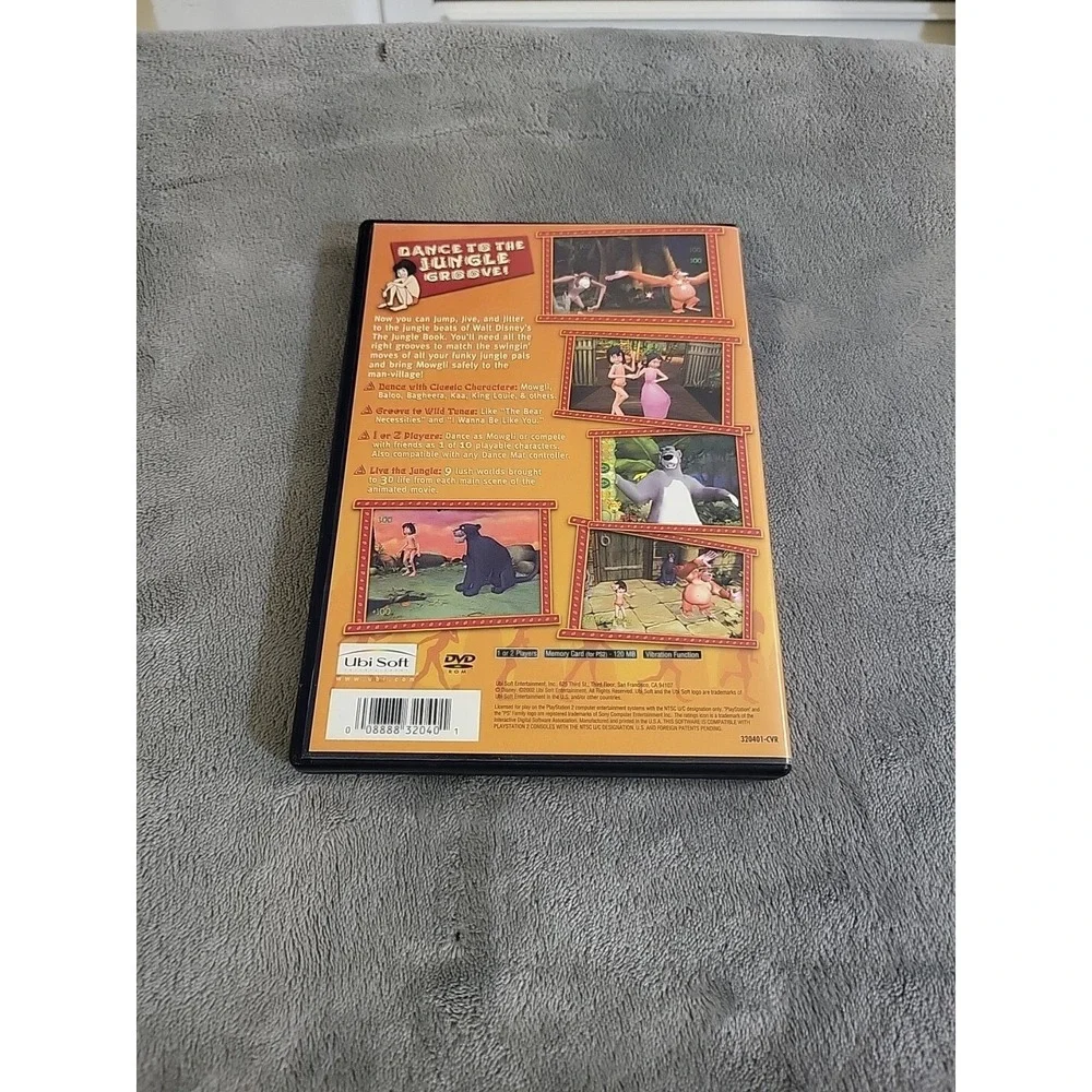 PS2 Walt Disney's The Jungle Book: Rhythm n' Groove (Sony PlayStation 2, 2003)